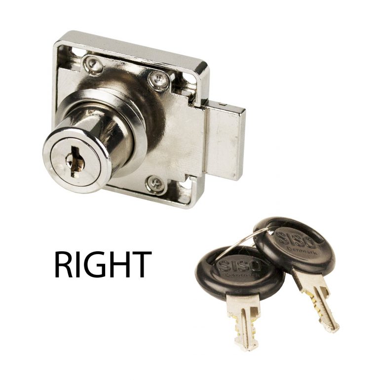 Furniture Lock Right Locking Drawer Lock Screw On Cabinet Lock Cylinder ...