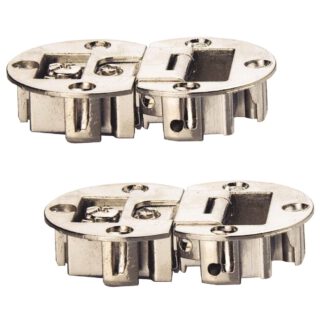 Flap hinge 15.09.076 for furniture, flap fitting, removable, by SISO Denmark. Product Image