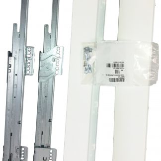 GRASS drawer set Nova Pro Deluxe full-extension damped, synchronized, 40kg, height 90 mm - White, 500