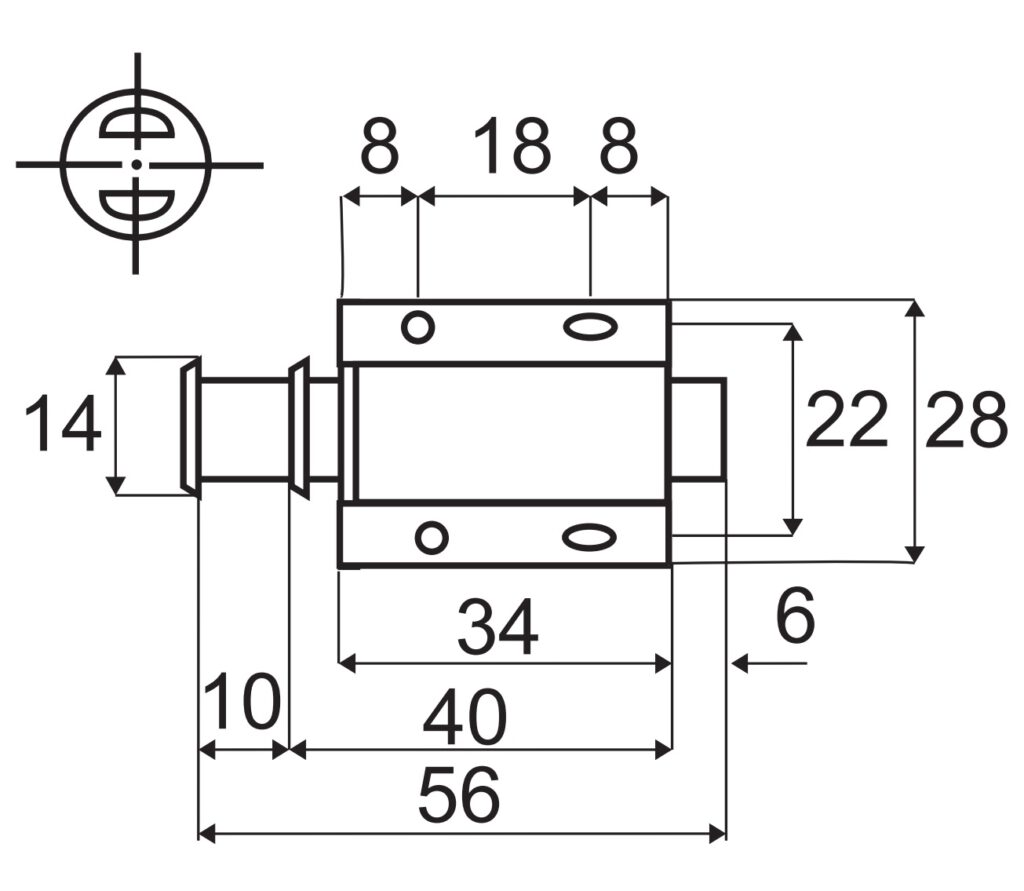 UMAXO® Push-to-Open Türöffner Federschnapper, automatischer