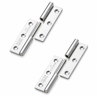 2 pieces of high-quality poster hinge, B-1004-2-R, height: 64 mm, from TAKIGEN, load capacity: 10 kg (23 lbs), version: right. Product Image 