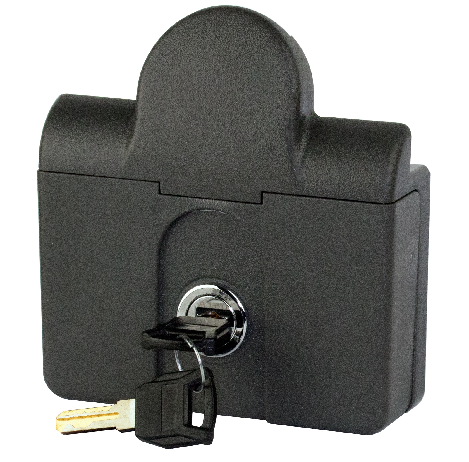 Payment coin lock with coin container for 1-euro coin, version: left-hand closing, 14.60.250-0. - Image 4