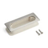 Unique ventilation grip shell V2A (SUS304), ivory, 105 mm (4.2″) UTA-105IV. Ventilation handle shell made of stainless steel V2A (SUS304), satin matt, for drawers, cabinets, humid environments, ships by Sugatsune / LAMP® (Japan)