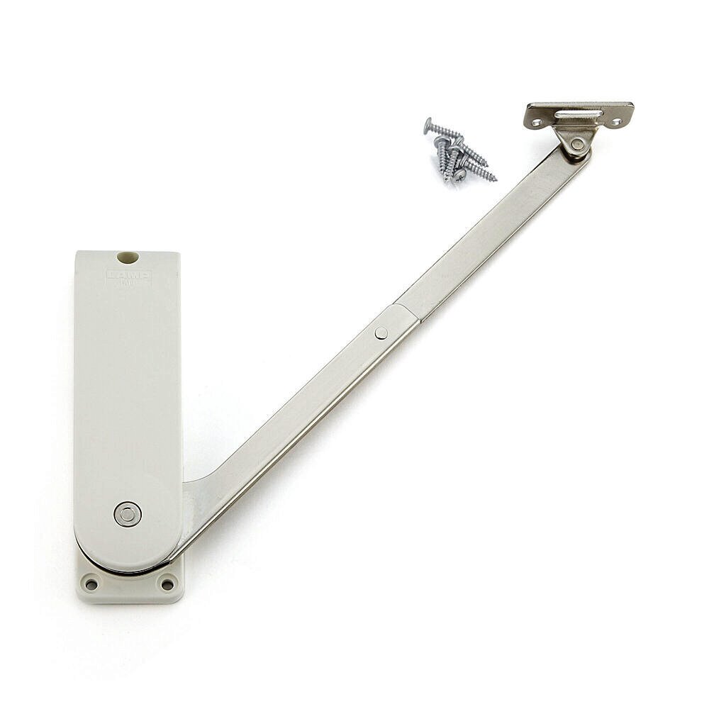 high-quality flap holder, HDS-30MR-WT, by Sugatsune, white, version: right. Product Image