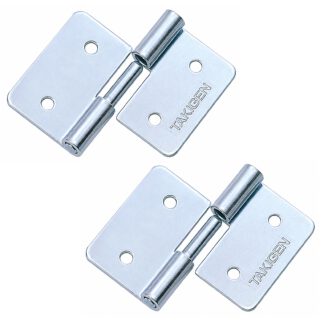 2 pieces compact lifting hinge, B-56-R, height: 35 mm, from TAKIGEN, load capacity: 2 kg (5 lbs), version: right. Product image