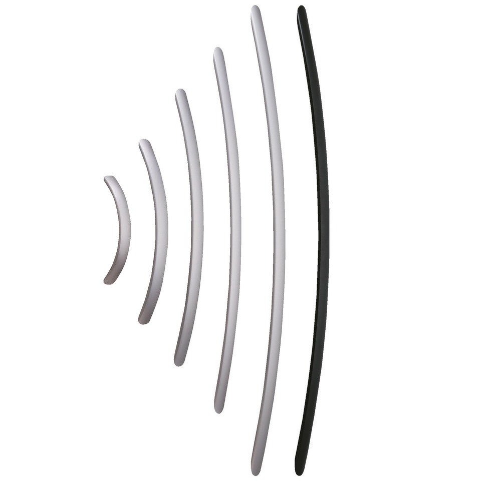 Solid industrial housing handle made of aluminum alloy, finish: stainless steel look, anodized, 600 mm (23.7"), SOR-600S. High-tech aluminum handle for production machines, laboratory equipment, industrial equipment and much more, by Sugatsune / LAMP® (Ja - Image 3