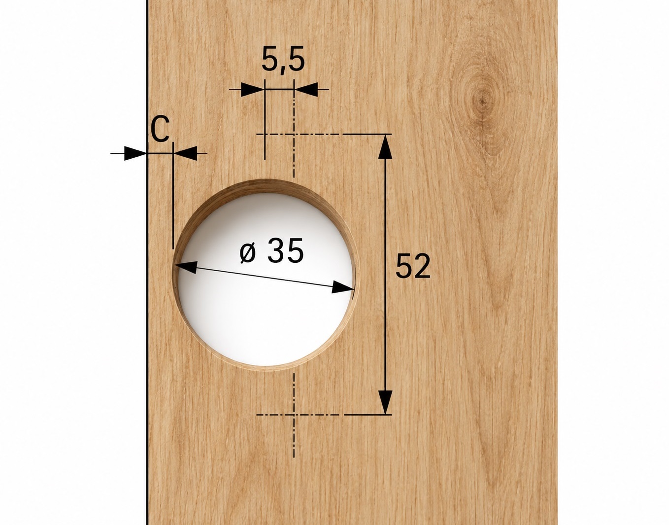 Stainless steel pot hinge, support: fully supported (present), made of stainless steel, design: mounting plate with 2 mm distance, 9289590. corrosion-resistant stainless steel furniture hinge for outdoor furniture and much more, by Hettich - Image 2