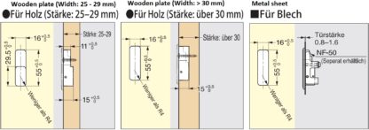 High-quality round spring hook for recess, surface: dark chrome, 64 mm (2.6"), NF-R64-SCR. Round folding hook with automatic closing, for tinyhouse, motorhome, caravan, yacht, train, plane, bus and much more, by Sugatsune / LAMP® (Japan) - Image 4