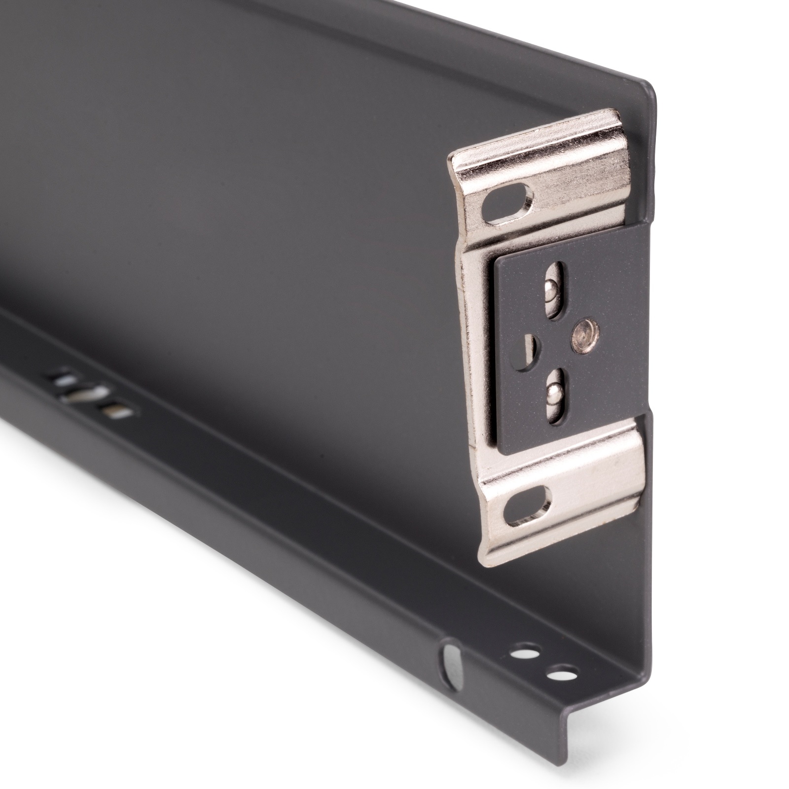 Drawer set, with extra-thin frames, height: 88 mm (3-15/32"), surface: anthracite grey, 440 mm (17-21/64"), version: full extension with soft-close, 3275335. drawer set for kitchen furniture and much more, by EMUCA - Image 2