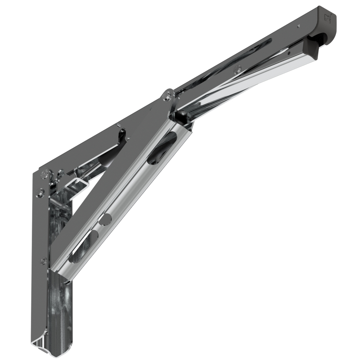 Anthracite Stainless Steel 500 Mm Foldable Table Bracket at Rs 990/set in  Deoria