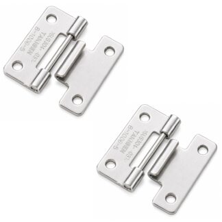 2 pieces of high-quality plug-in hinge, B-1006-5, height: 30 mm, from TAKIGEN, load capacity: 2 kg (5 lbs). Product Image 