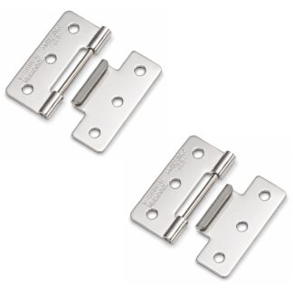 2 pieces of high-quality plug-in hinge, B-1006-4, height: 36 mm, from TAKIGEN, load capacity: 3 kg (7 lbs). Product Image