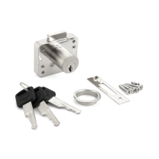 Cabinet lock, keyed alike 2550-24-DN-D, by Sugatsune / LAMP (Japan)