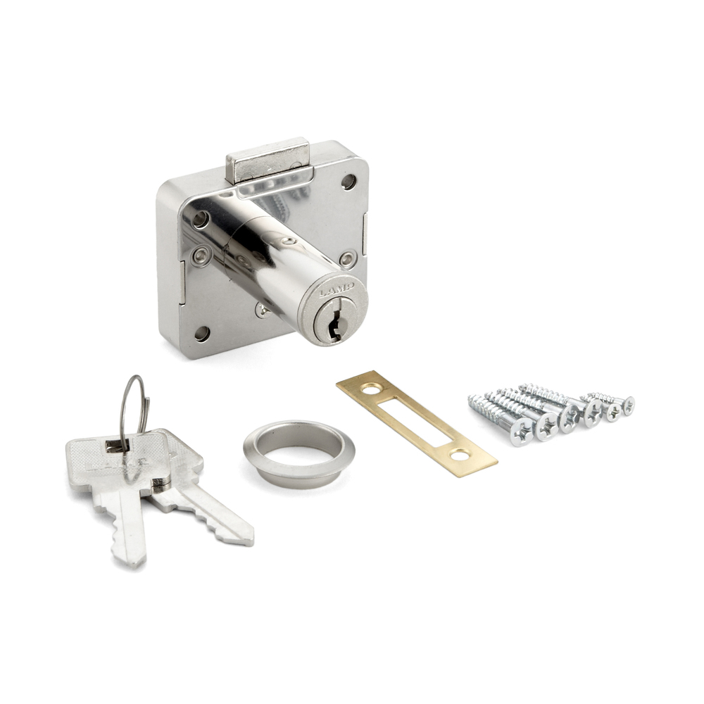 Cabinet lock, keyed alike 2650-30-DN-D, by Sugatsune / LAMP (Japan)