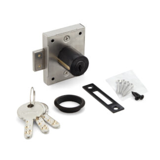 Cabinet lock, keyed alike 7810-24BL-D, by Sugatsune / LAMP (Japan)