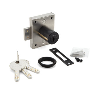 Cabinet lock, keyed alike 7810-30BL-D, by Sugatsune / LAMP (Japan)