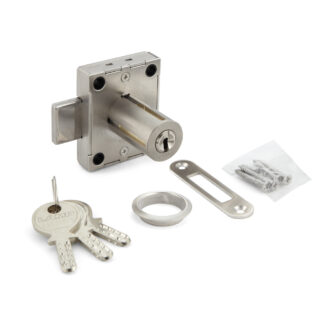 Cabinet lock, keyed differently 8810-36MK-B, by Sugatsune / LAMP (Japan)