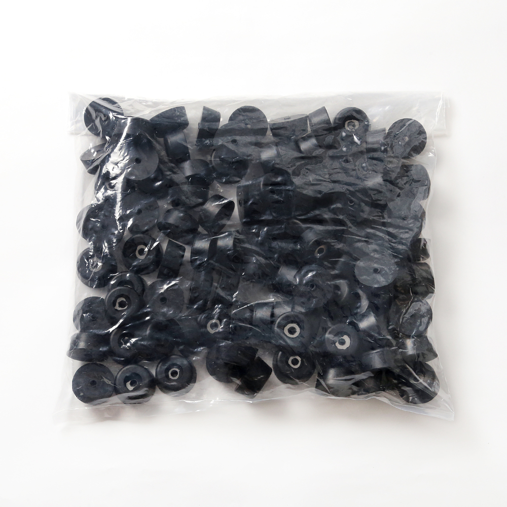 Adjustable foot, rubber, pack of 100 K-3215-P100, by Sugatsune / LAMP (Japan) - Image 2