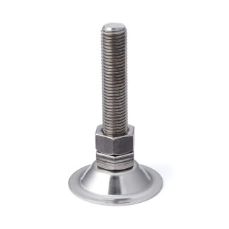 Leveling Glider, Stainless Steel ADPS75-20-100, by Sugatsune / LAMP (Japan)