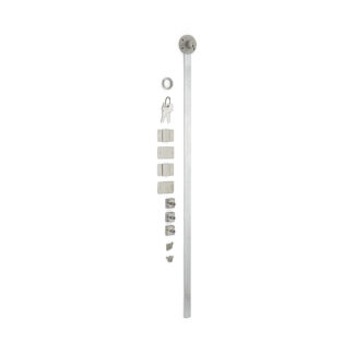 Central locking system for furniture, keyed alike ALS3310-D, by Sugatsune / LAMP (Japan)
