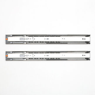 Full extension soft-close, stainless steel ESR4670-16, by Sugatsune / LAMP (Japan)