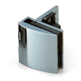Glass Door Hinge, Semi-Surface, with Locking Function GH-456C-CR, by Sugatsune / LAMP (Japan)