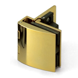 Glass Door Hinge, Semi-Surface, with Locking Function GH-456C-GC, by Sugatsune / LAMP (Japan)