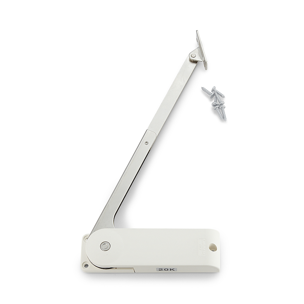 Heavy Duty Soft-down Flap Fitting HDS-20HL-WT, by Sugatsune / LAMP (Japan)