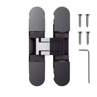 Invisible Stop Hinge, 3D Adjustable HES3D-70BL, by Sugatsune / LAMP (Japan)