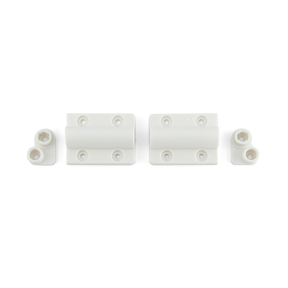Mini Hinge, Damped, Self-Opening HG-JHS9-S-WT, by Sugatsune / LAMP (Japan)