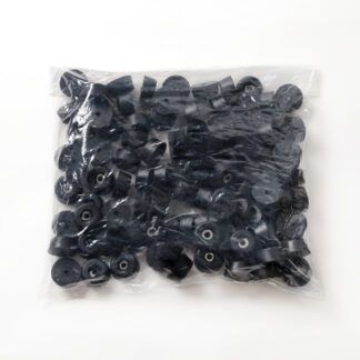 Adjustable foot, rubber, pack of 100 K-3215-P100, by Sugatsune / LAMP (Japan)