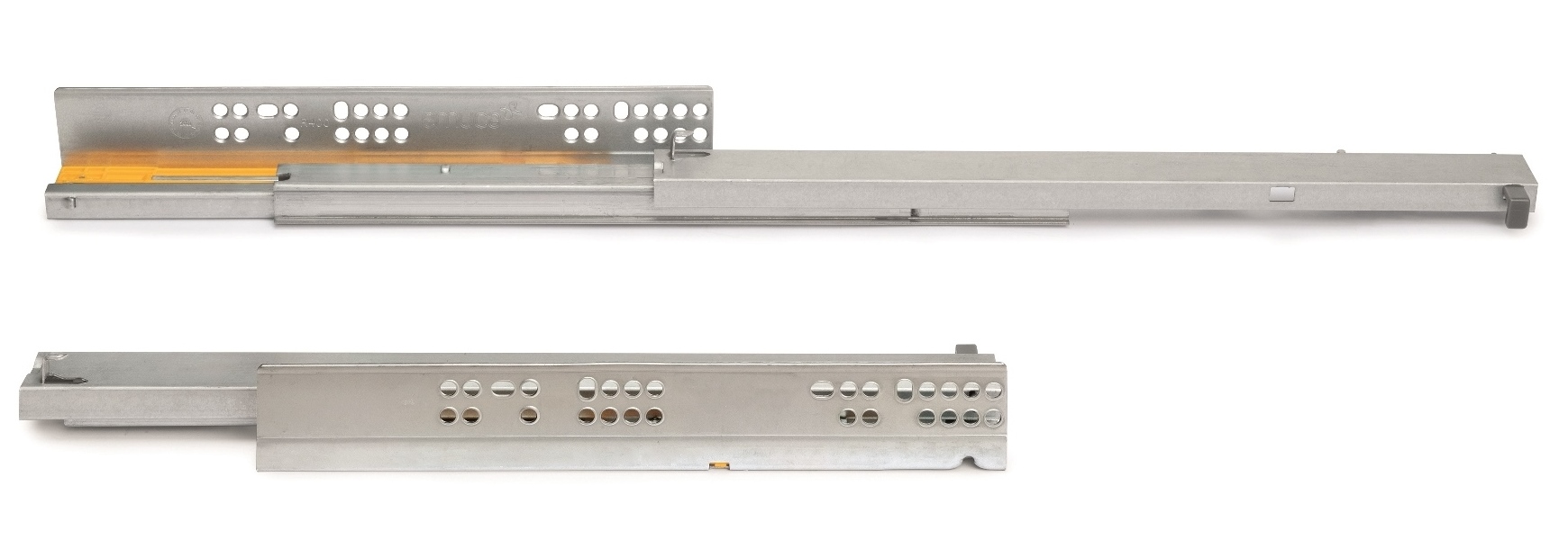 Underfloor runners, load capacity: 30 kg (67 lbs), 300 mm (11-13/16"), version: full extension with soft-close, 3124105. High-quality underfloor pull-outs for wooden drawers, wooden drawers, wooden shelves and much more, from EMUCA - Image 6