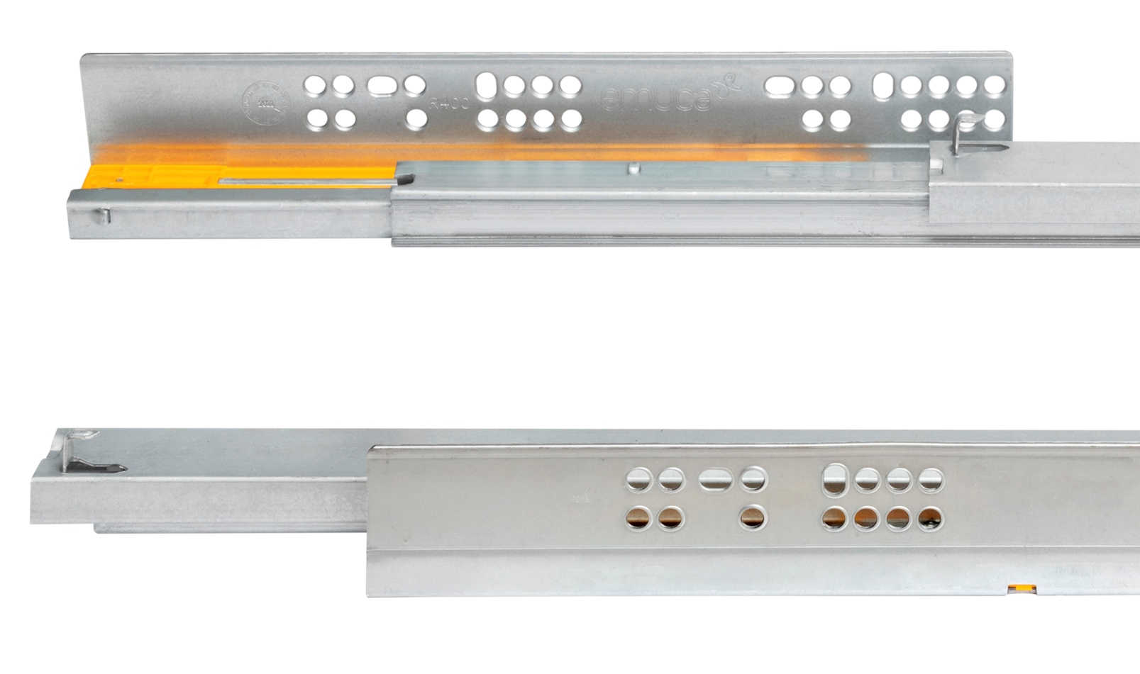 Underfloor runners, load capacity: 30 kg (67 lbs), 300 mm (11-13/16"), version: full extension with soft-close, 3124105. High-quality underfloor pull-outs for wooden drawers, wooden drawers, wooden shelves and much more, from EMUCA - Image 5