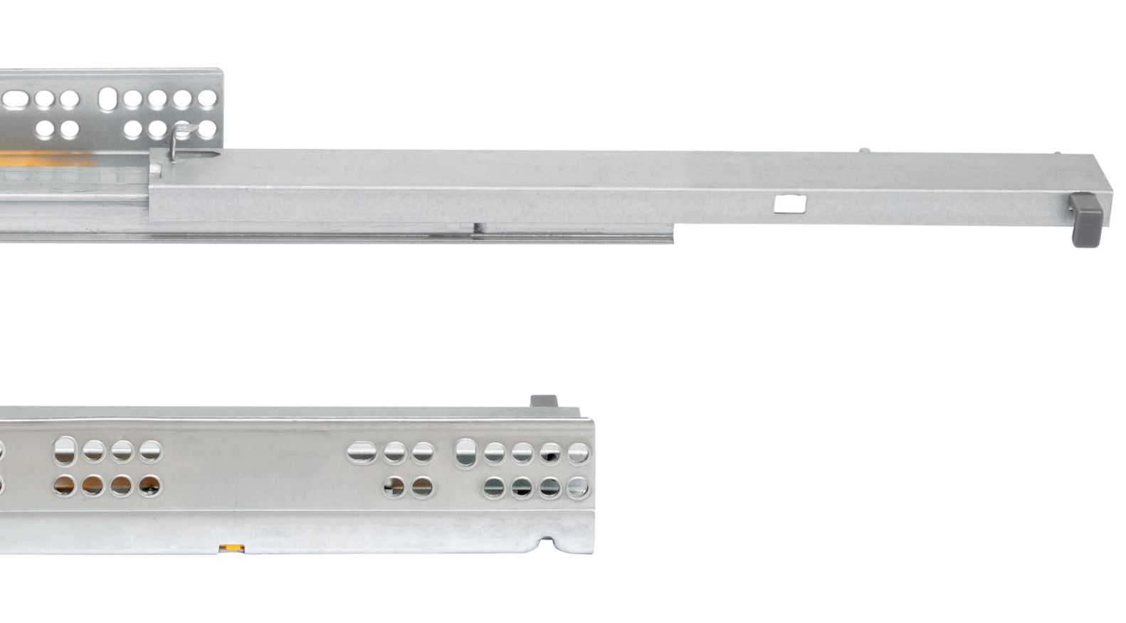 Underfloor runners, load capacity: 30 kg (67 lbs), 450 mm (17-23/32"), version: full extension with soft-close, 3124405. High-quality underfloor pull-outs for wooden drawers, wooden drawers, wooden shelves and much more, from EMUCA - Image 4