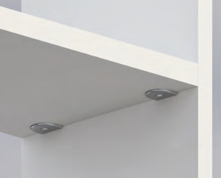 20 pieces robust connecting bolt for bore ⌀6 mm, made of steel, 11 mm (7/16"), 8905305. Sturdy eccentric pin for furniture connection and much more, by EMUCA - Image 4